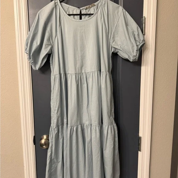 Everlane Tiered Cotton Dress
